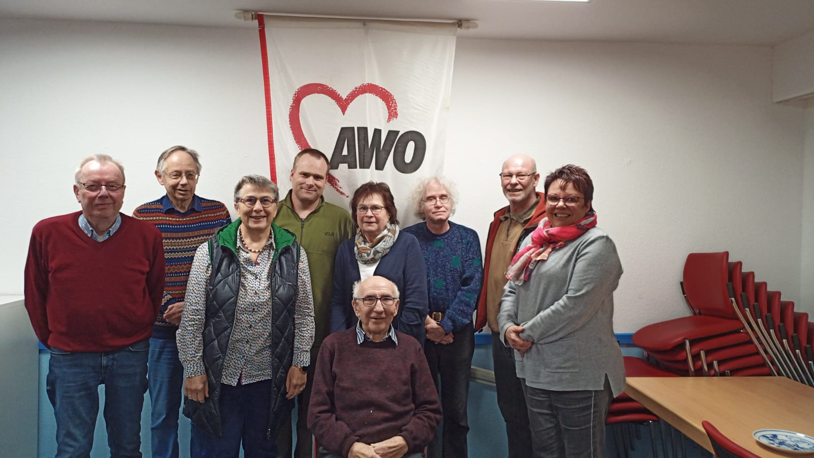 Gruppenbild Vorstand AWO Alfeld